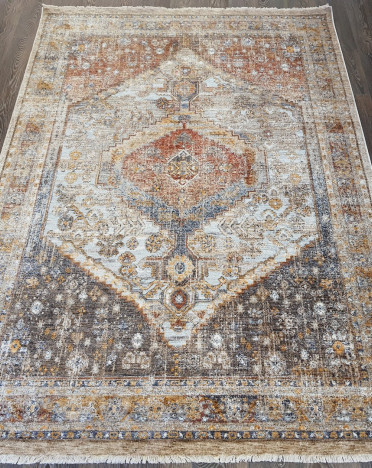 Ковер турецкий 06877A MUSTIC (Акрил, разноцветный)