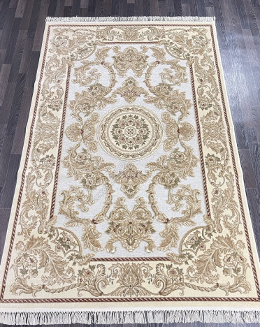 Ковер бельгийский 5054498440 KUNDUZ (Вискоза, кремовый)