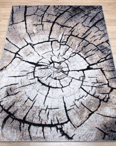 Ковер российский 15751-10744 Лайла де Люкс (Полипропилен, бежевый, серый)