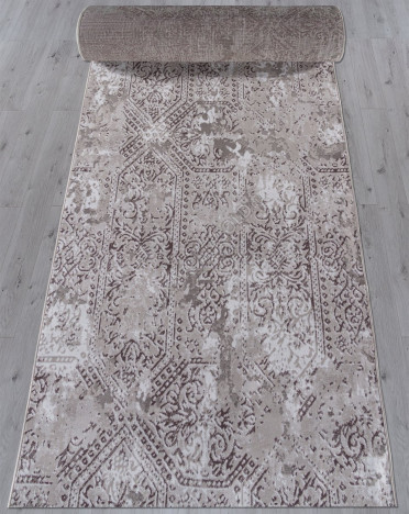 Ковер российский F390 Меринос (Полипропилен, серый)