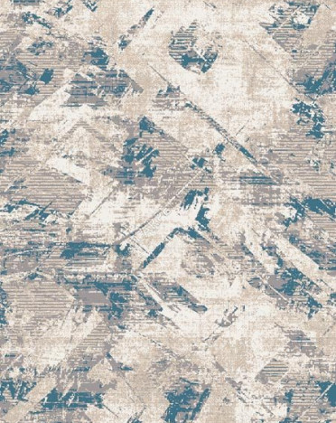 Российская ковровая дорожка БелКа 32116 (Фризе, серый, голубой)