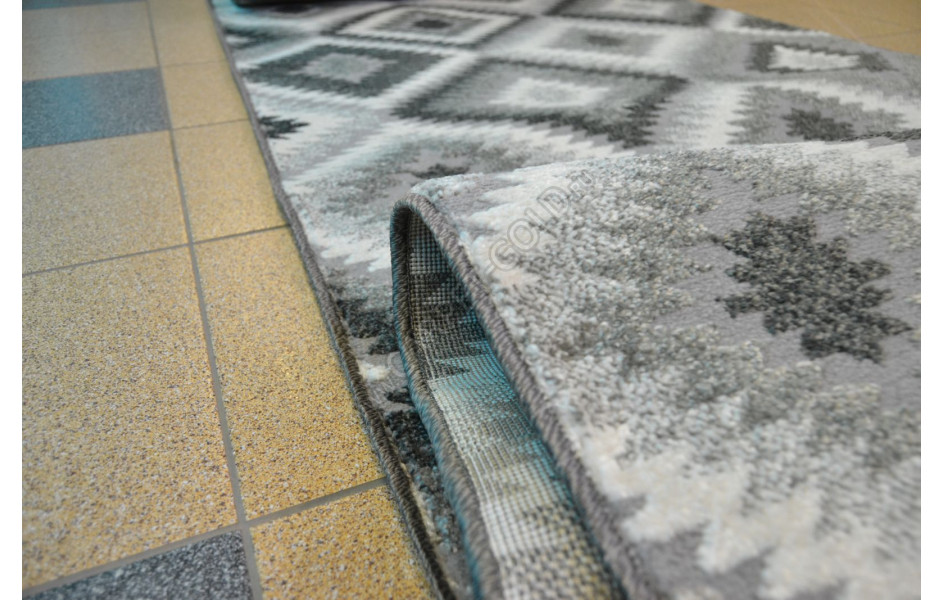 Ковровая дорожка Frize 22716X SILVER