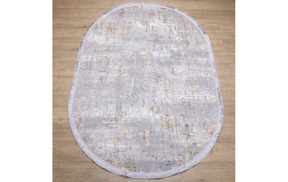 Ковер 1075A ЦВЕТ BEJ FLOS / BEJ FLOS Oval