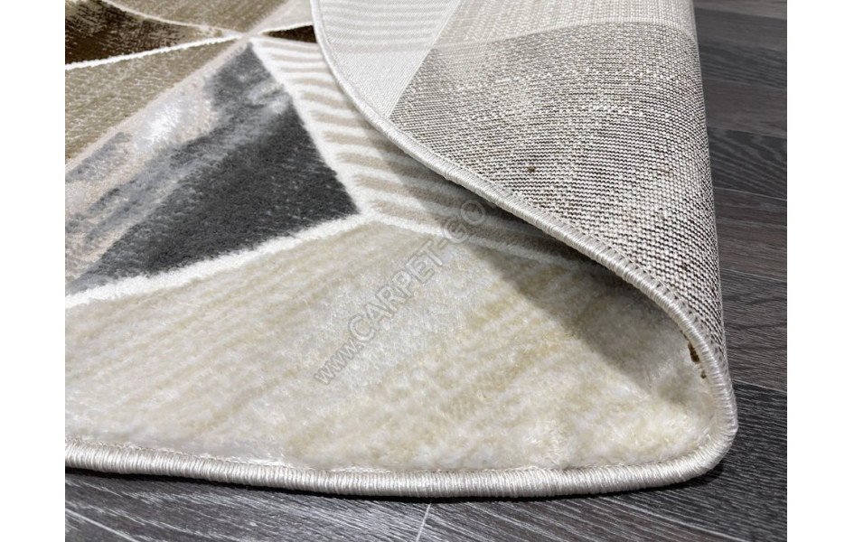 Турецкий ковер 40592C_KAHVE / KAHVE овал