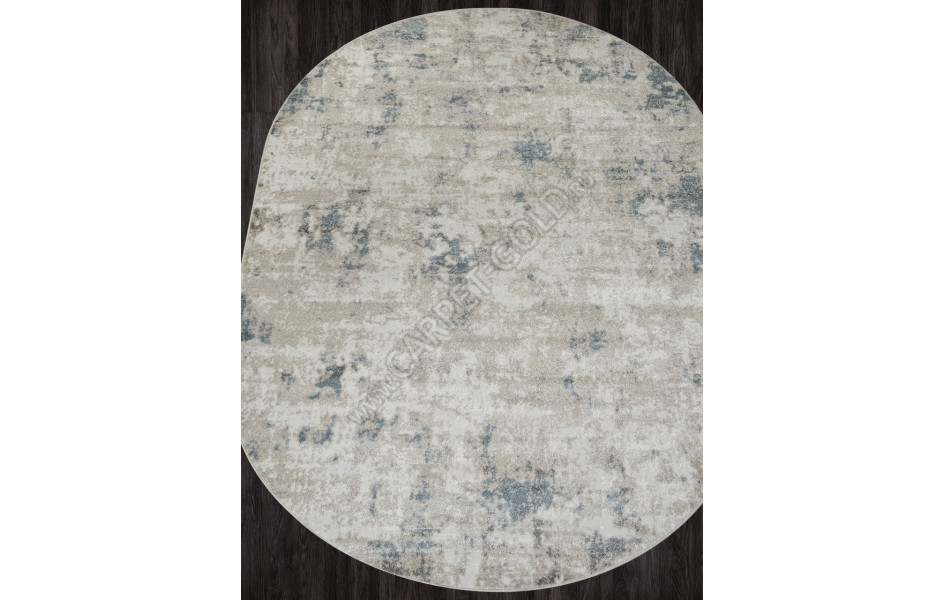 Ковер F232 - BEIGE-BLUE - Овал - коллекция NATUREL
