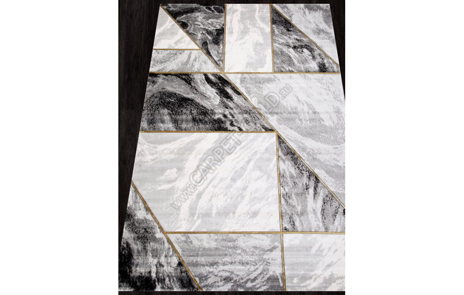 Ковер 08742G - GOLD / GOLD - Прямоугольник - коллекция OMEGA