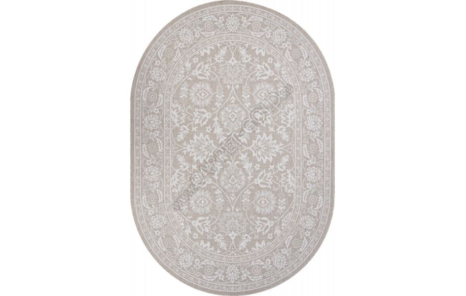 Ковер S137 - BEIGE - Овал - коллекция KAIR