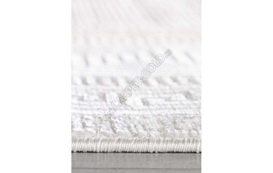 Ковер 31848A - CREAM / WHITE - Прямоугольник - коллекция SHINE