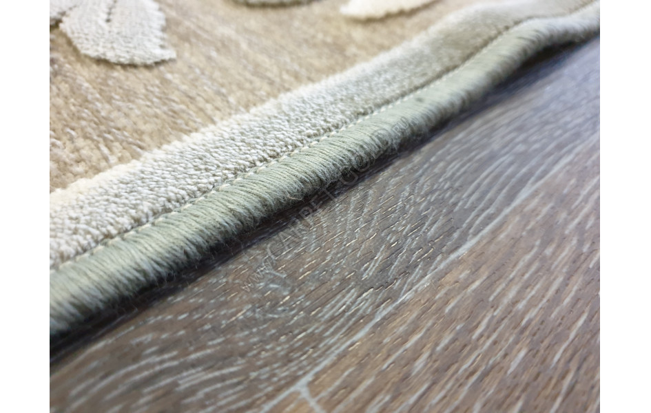 Бельгийский ковер Genova 38009 6555 90 из вискозы серый