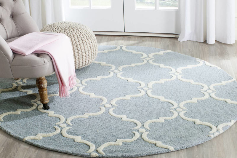 Круглый ковер