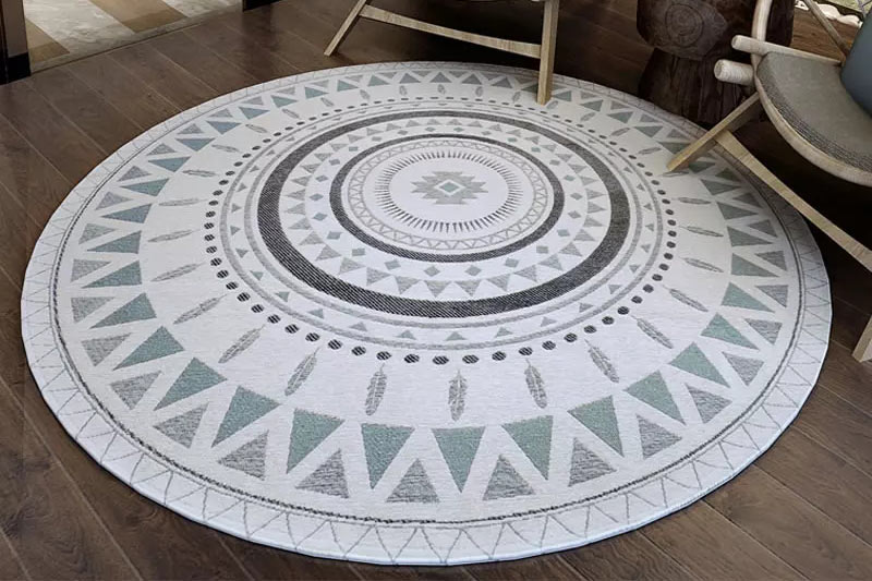 Круглый ковер
